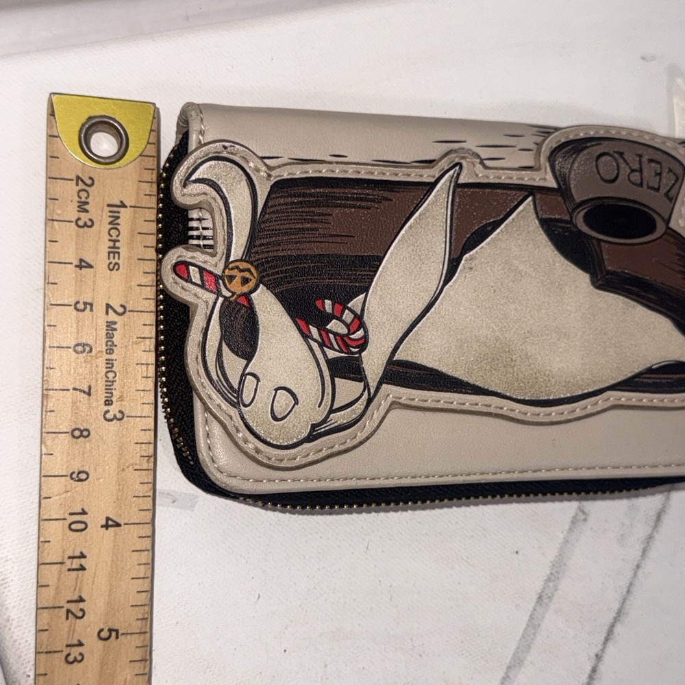 Loungefly Disney The Nightmare Before Christmas Zero Sleeping Zip Wallet - Picture 8 of 16